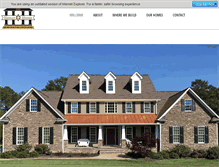 Tablet Screenshot of hamlinhomesinc.com